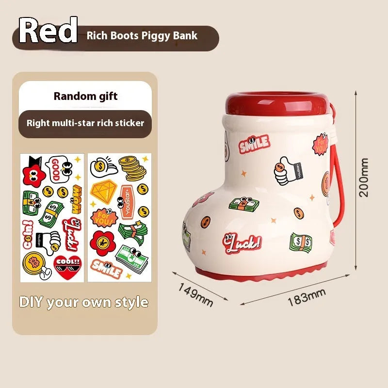 Cartoon style plastic desktop storage organiser with 2L capacity and grid compartments