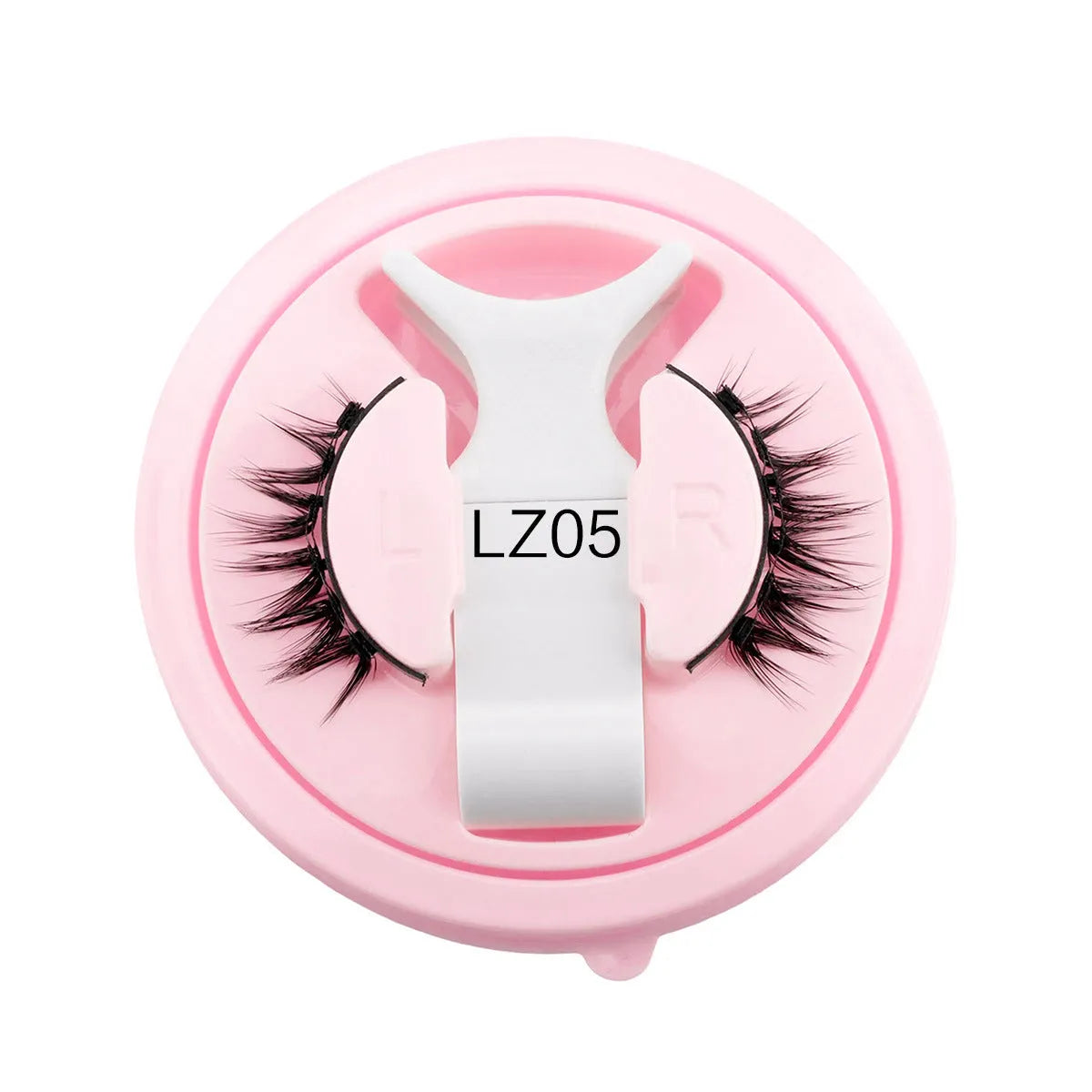 Reusable glue-free waterproof false eyelashes in natural thick style