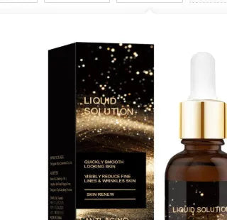 30ml bottle of facial moisturising solution with glycerin and hyaluronic acid.