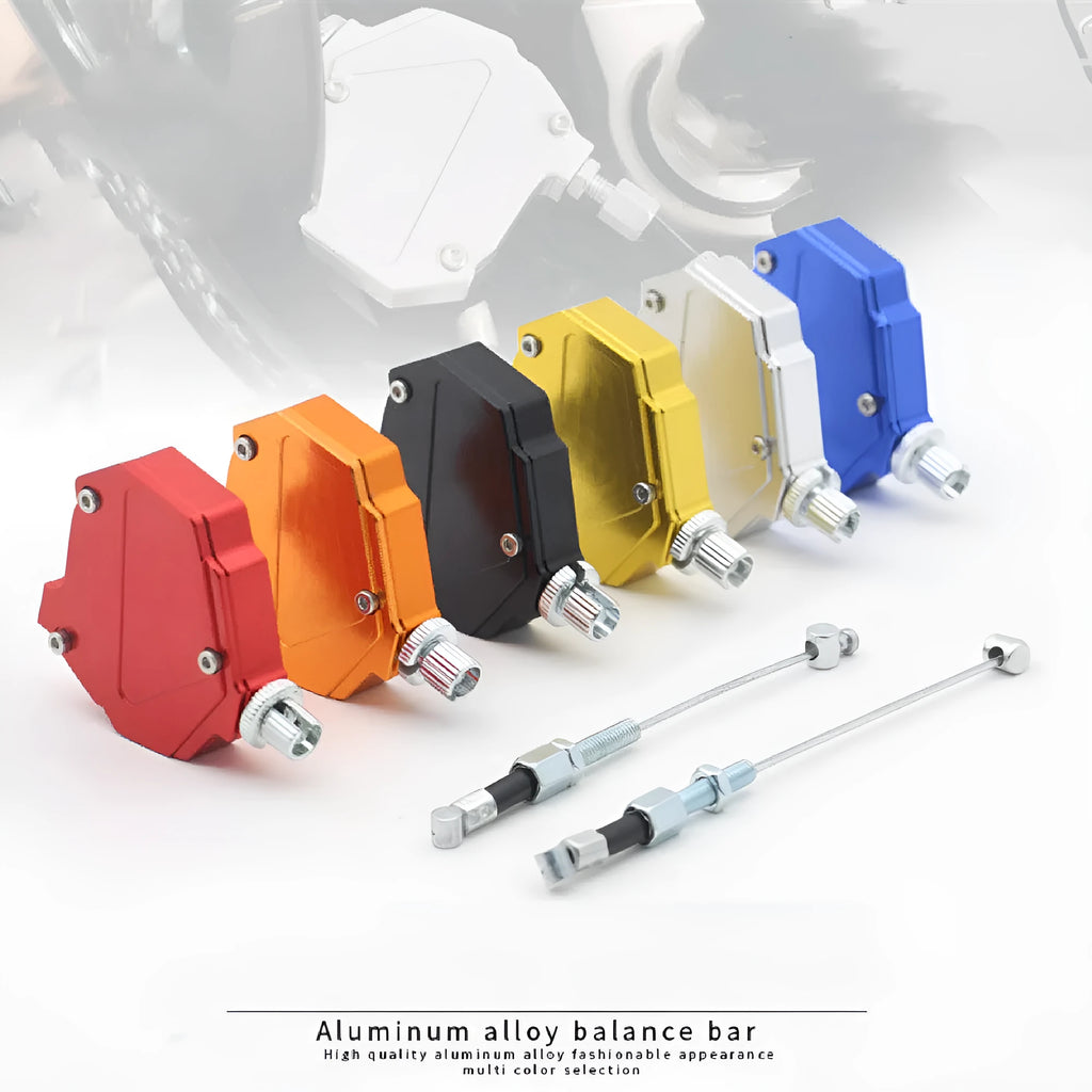 Aluminium motorcycle clutch labour-saving box modification kit in assorted colours.