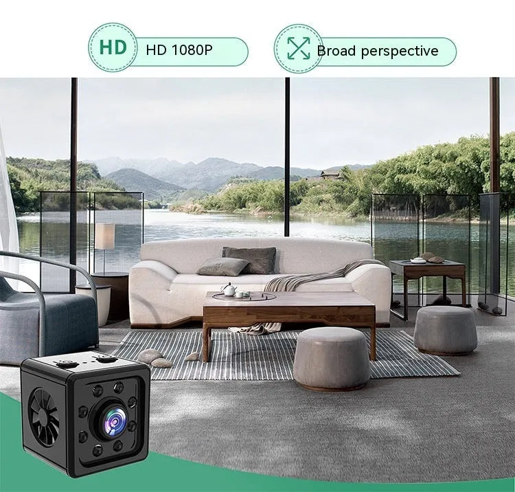 Black Remote Network Intelligent Sports HD K13 Camera with mounting bracket