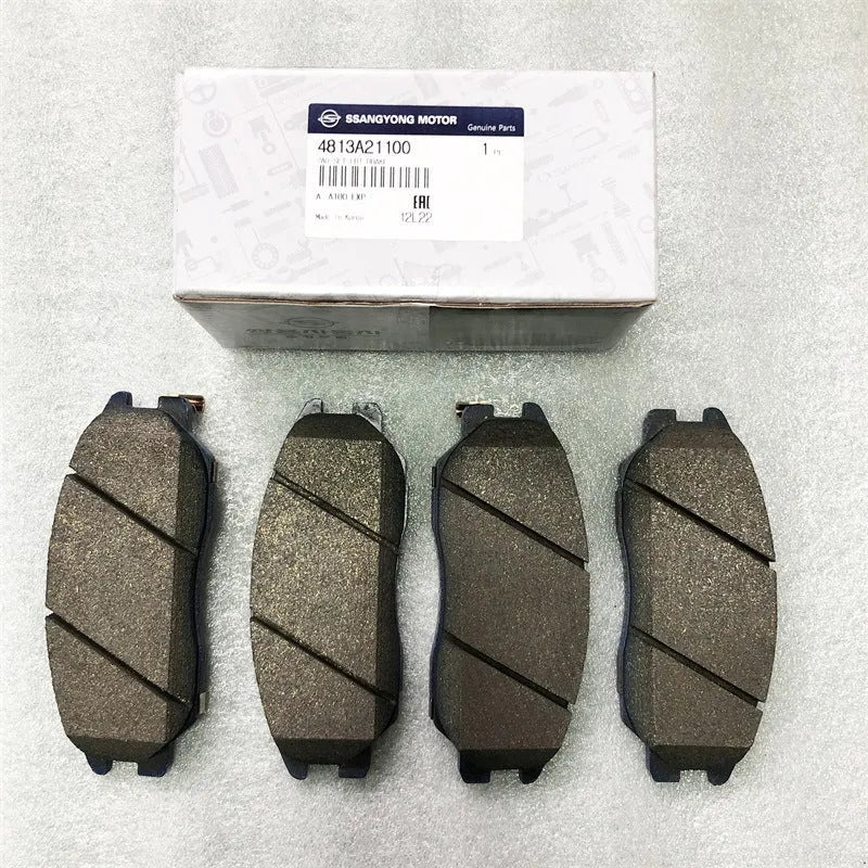 Brake pad metal accessories for Aiteng Kyron Rester vehicles with part numbers 4813009A10 and 4813008BA0