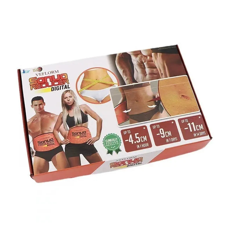 Hot compress waist support belt with sauna massage function for yoga and fat burning