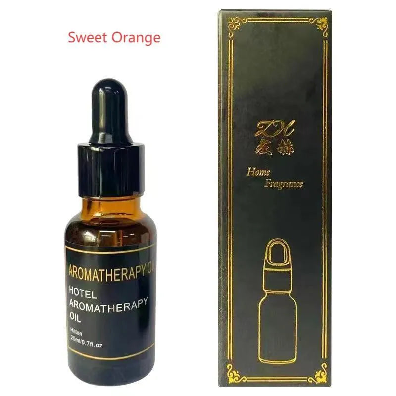 Girls' room perfume crystal diffuser with ten 20ml essential oil bottles in various scents