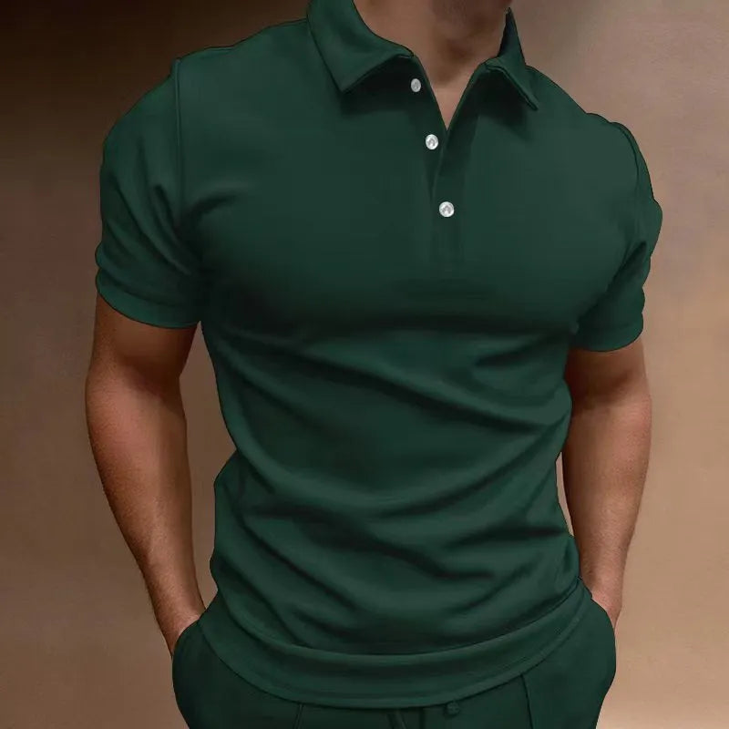 Loose fit cotton blend T-shirt for men in various colours including grey, black, and navy blue.