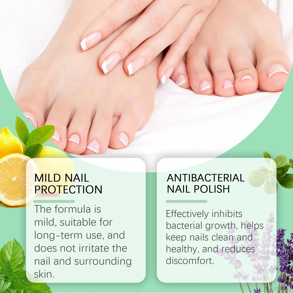 30ml nail nursing solution bottle for gentle daily cleaning and natural nail maintenance