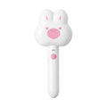 Rechargeable cat steam brush grooming tool with hot steam technology in green, pink, or white colours