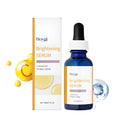 Vitamin C serum bottle with ascorbic acid formula in 30ml container