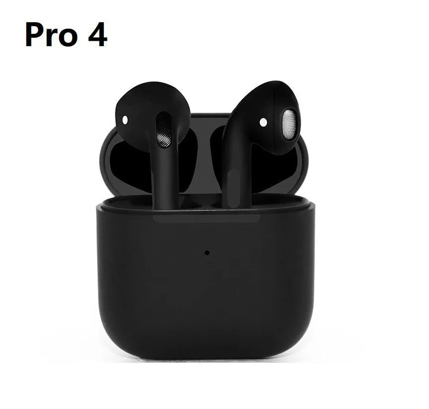 Pro4 Black and Pro4 White colour options of the Sports Pro4 wireless binaural sports headset.