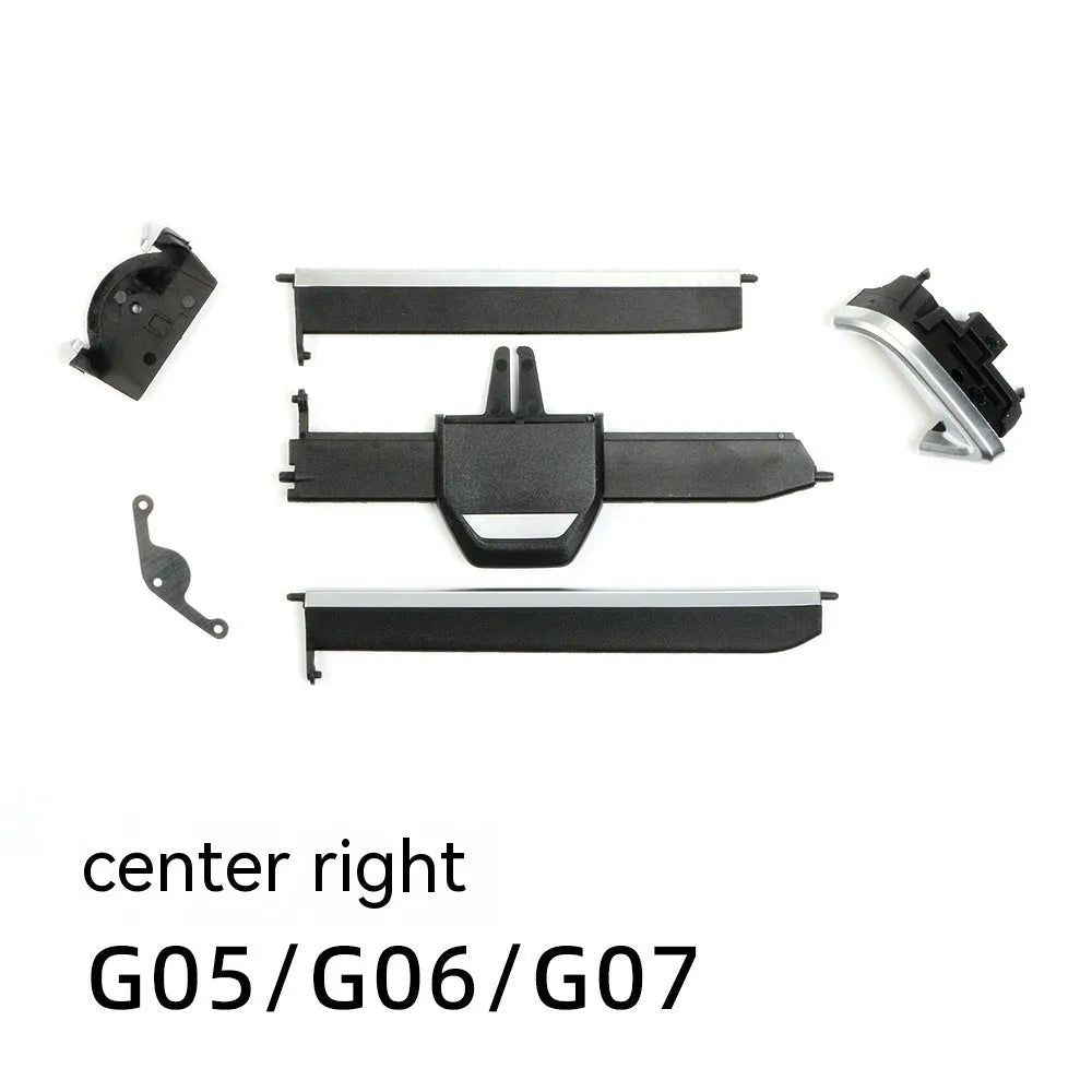 Plastic front centre air outlet replacement part for BMW G05 G06 G07 models.