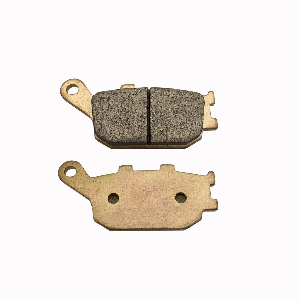 Sintered asbestos-free rear brake pads for Honda CBR900RR, CBR929RR, and CBR954RR motorcycles