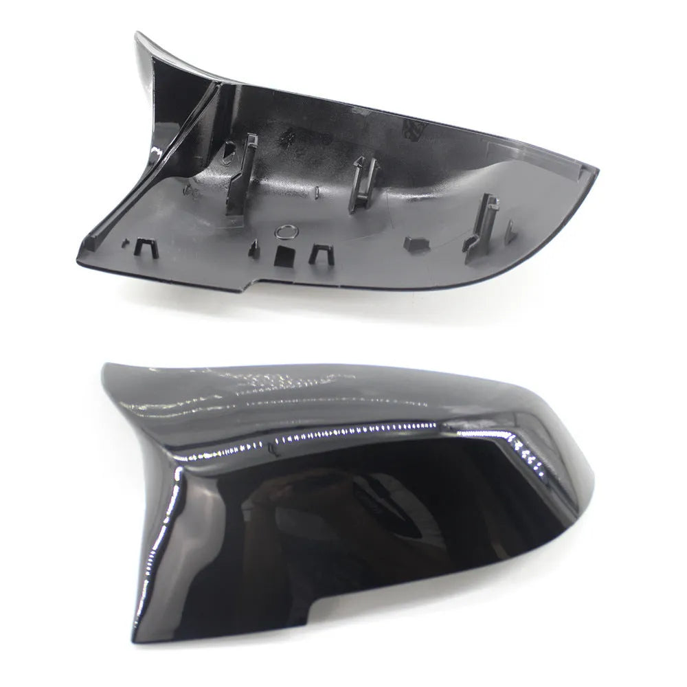 BMW 3 Series rear-view mirror shell replacement in paint bright black colour