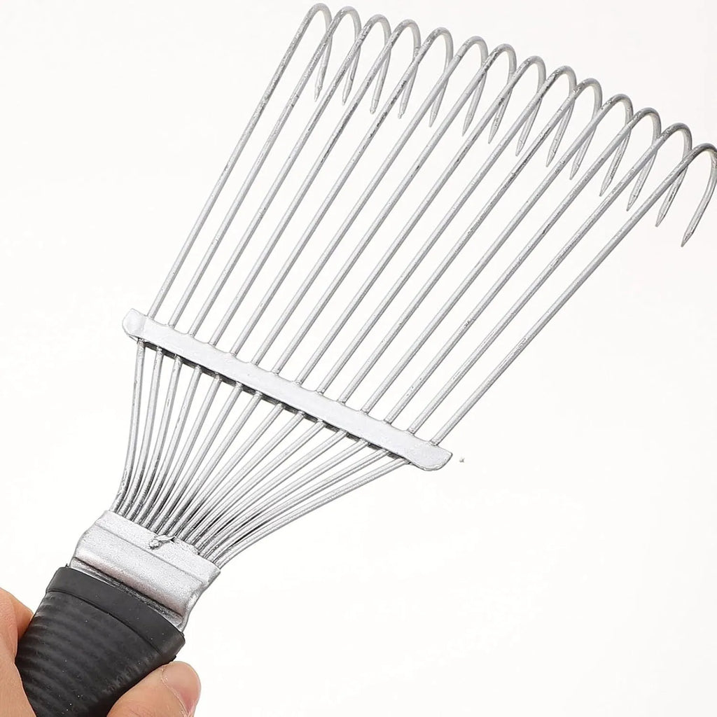 33cm long stainless steel dematting brush rake comb for grooming horses dogs and cattle