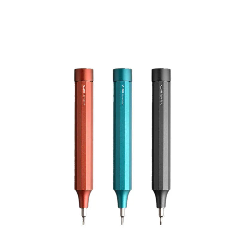 24-in-1 repair screwdriver set with aluminium body and magnetic bit storage for electronics repair