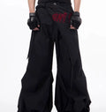Boys' wide-leg function pants in refined Korean style with solid colour options