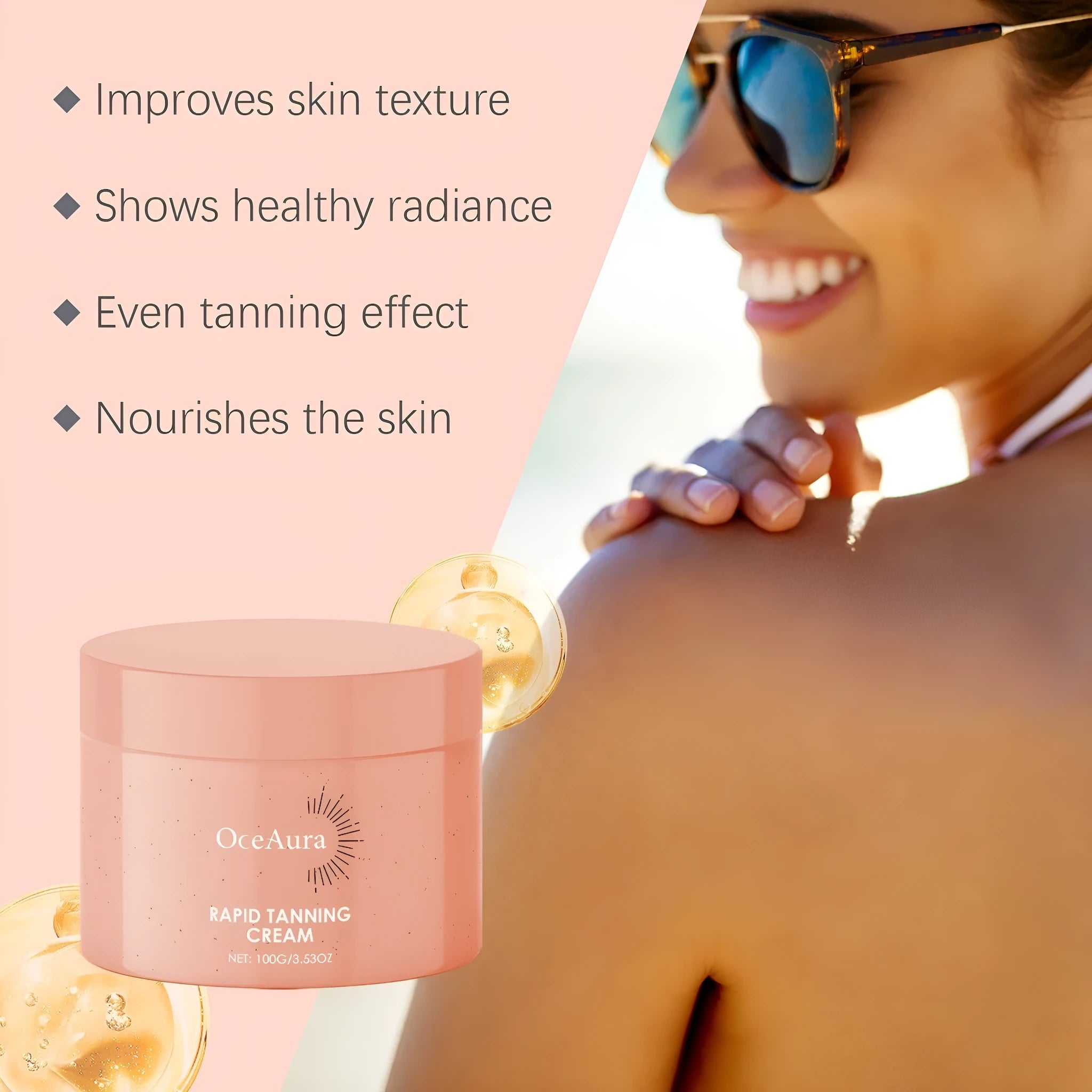 Black Frost Darkening Cream 100g moisturising makeup tool for skin tinting