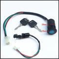 Waterproof electric door lock actuator for car central locking system with ignition key control