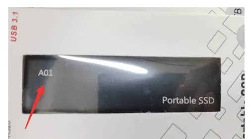 Ultra-thin metal shell mobile SSD portable hard drive showing four colour interface options