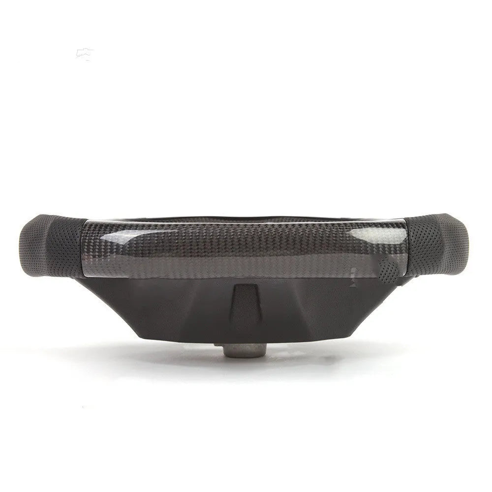Black carbon fibre LED steering wheel for BMW X3 and X5 models