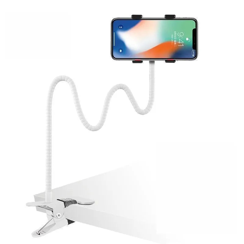 Metal lazy stand gadget bedside mobile phone clip rotary multifunctional desktop stand black colour