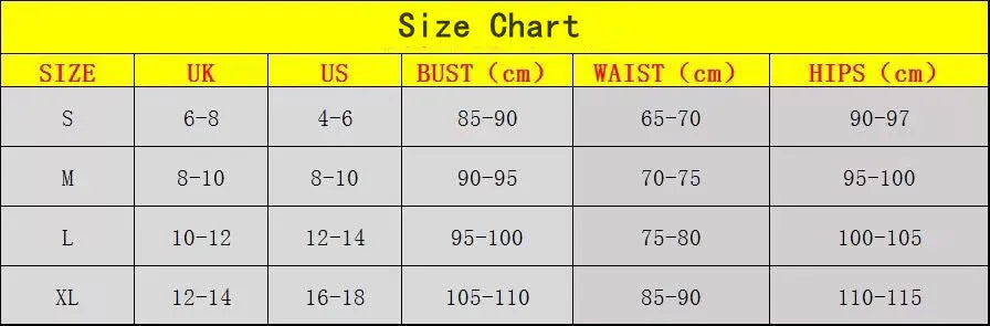 Women's swimsuit options: one-piece, two-piece, and style with detachable hip skirt in printed polyester fabric.