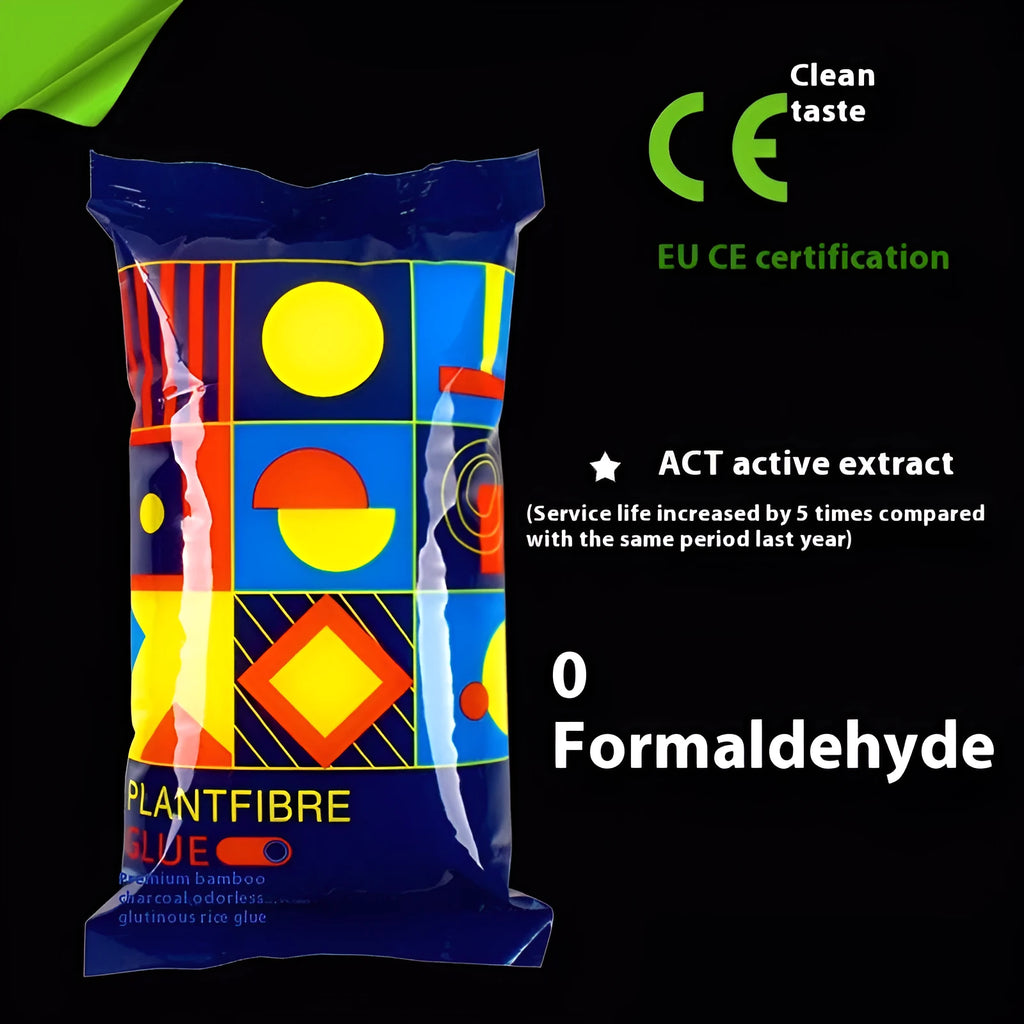 Three rolls of formaldehyde-free glutinous rice wallpaper glue for wallcovering installation