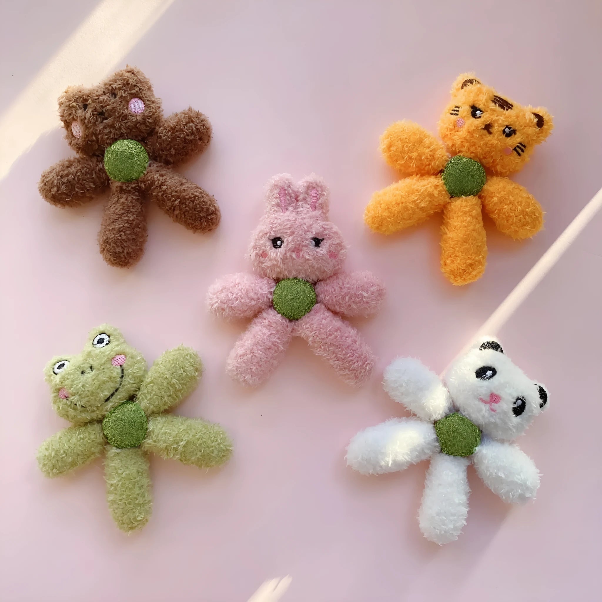 Edible catnip chewing toy ball stuffed with cat grass in choice of five animal designs