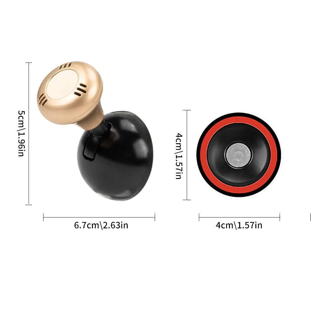 Car one-click start rocker joystick in plastic and alloy with four colour options for engine start-stop button replacement