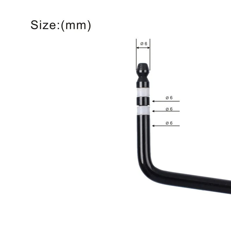 Direct plug-in guitar tremolo bar in metal construction available in black, blue, gold and silver finishes