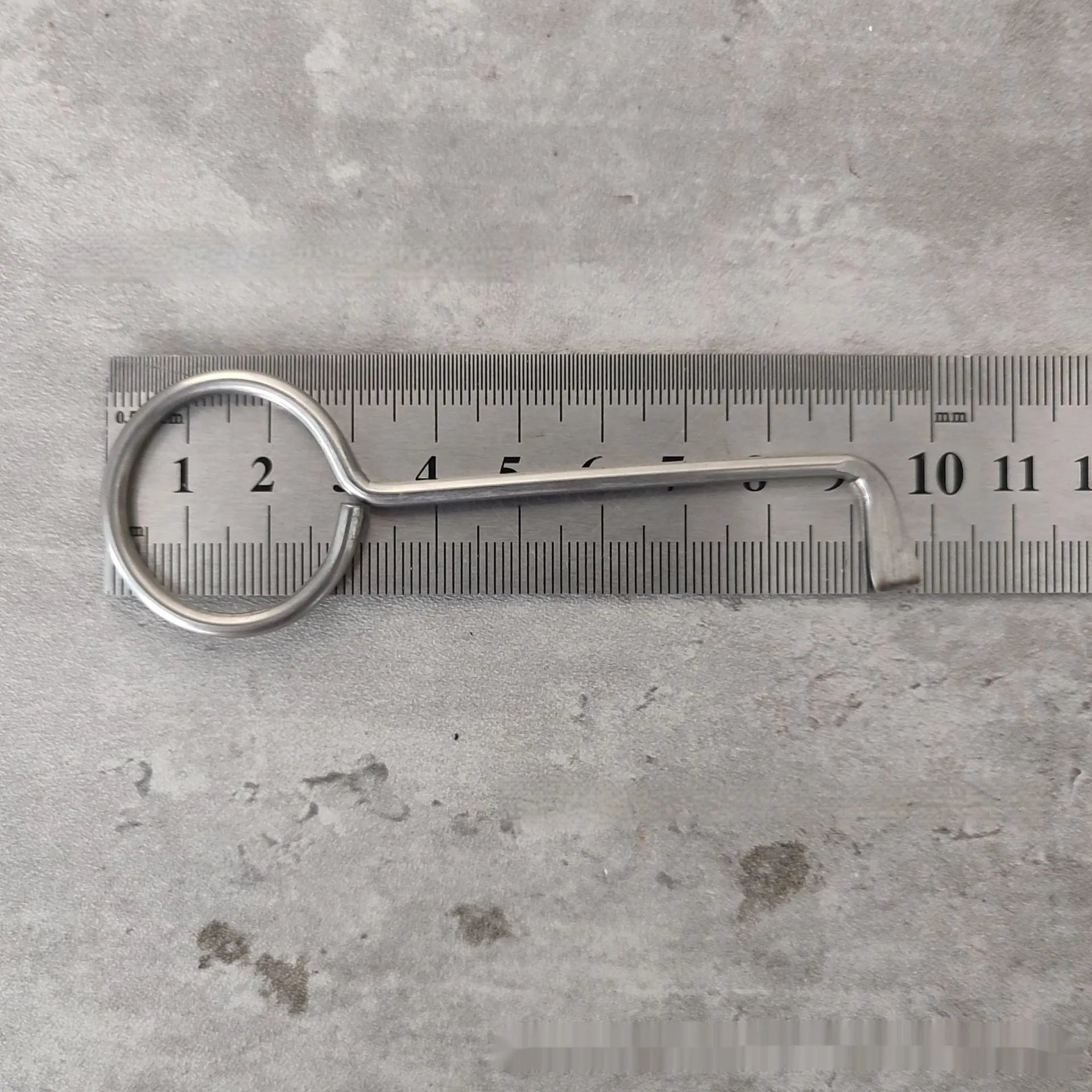 Two alloy wrench tools from a portable 2-piece set for family and universal DIY use