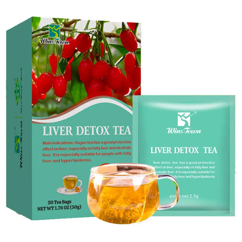 Box of herb substitutional loose leaf tea with 50g weight and medicine food homology ingredients