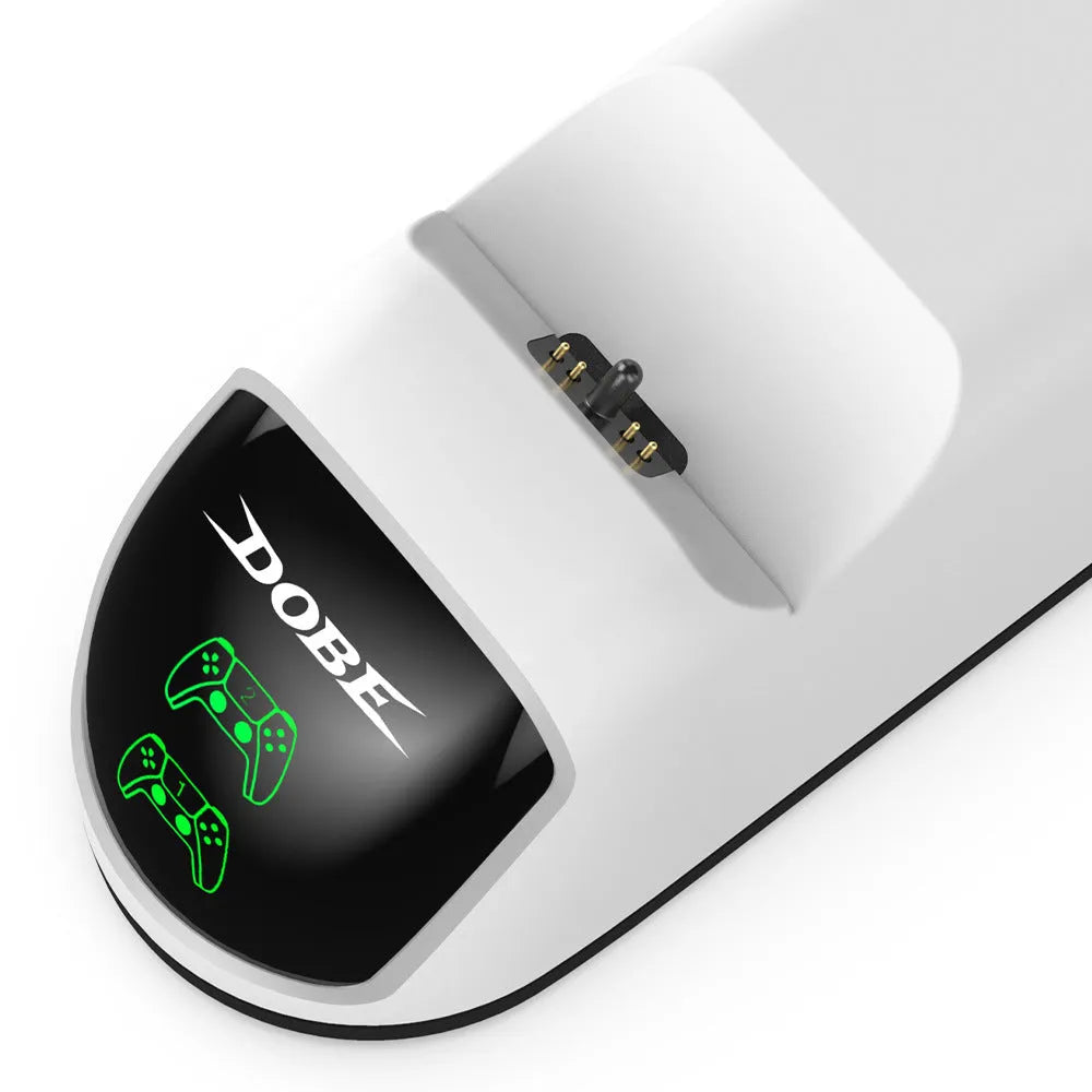 USB LED breathing light contact charger with ABS plastic body showing dimensions and green/blue light options