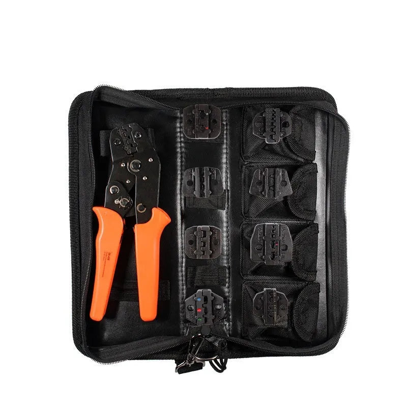 SN-48B portable terminal crimping pliers combination set with wire crimping tool and high carbon steel construction