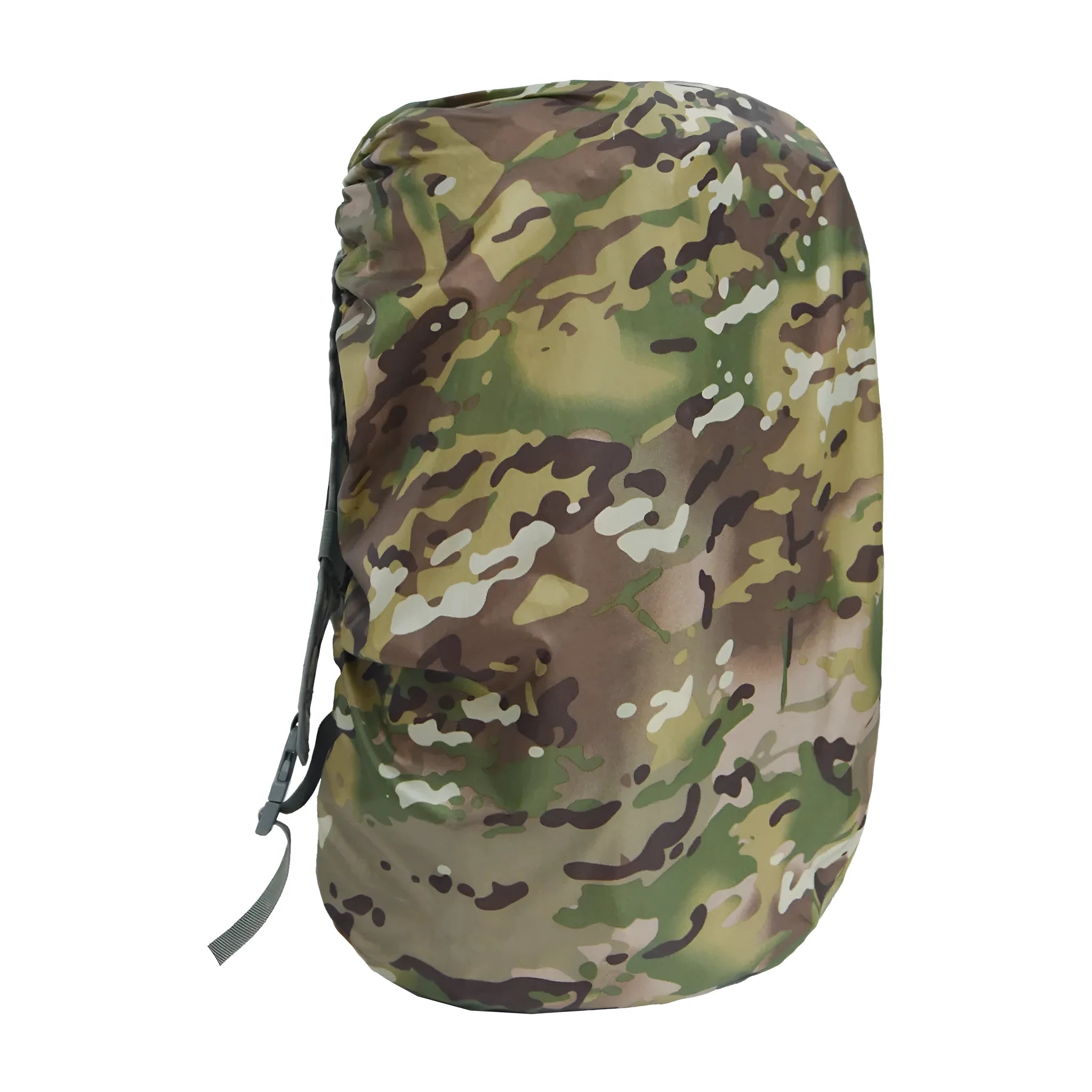 Army green waterproof backpack rain cover for outdoor hiking and mountaineering