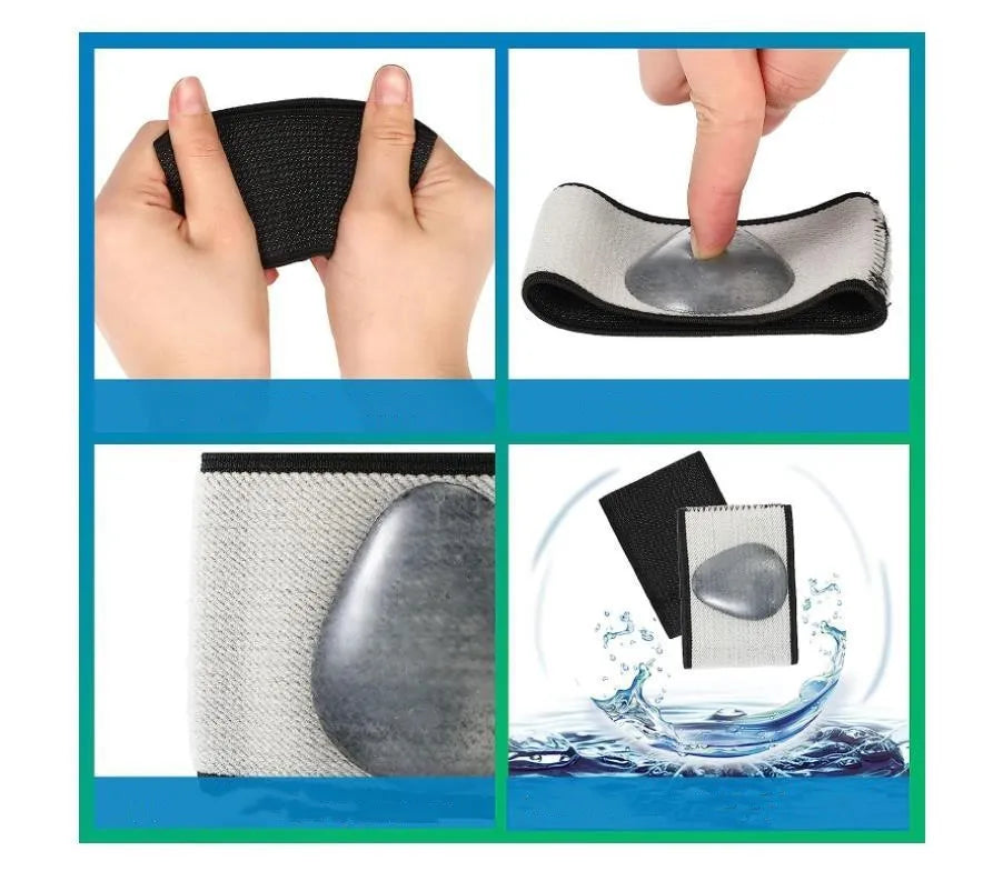 Elastic arch support foot bandage for flat feet in ordinary and heart styles