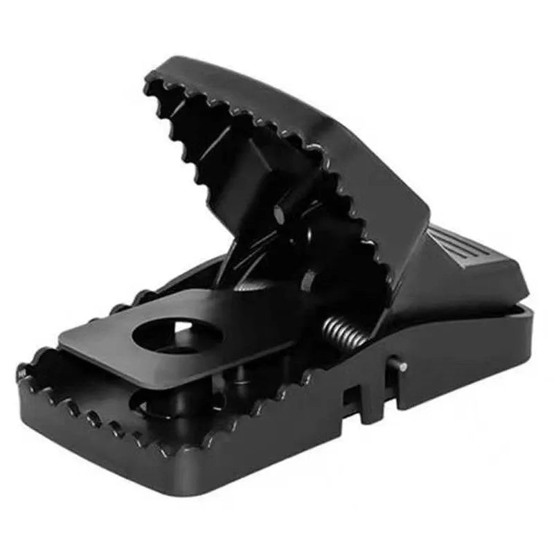 Automatic mouse cage trap showing small, medium and large size options with metal and plastic construction