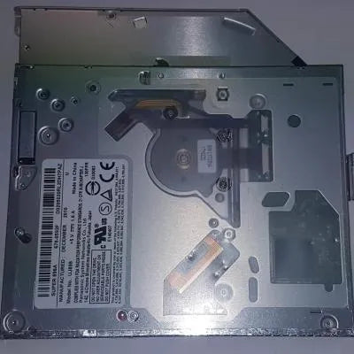 Silver SATA optical drive for MacBook Pro 13 laptop, UJ8A8 specification.