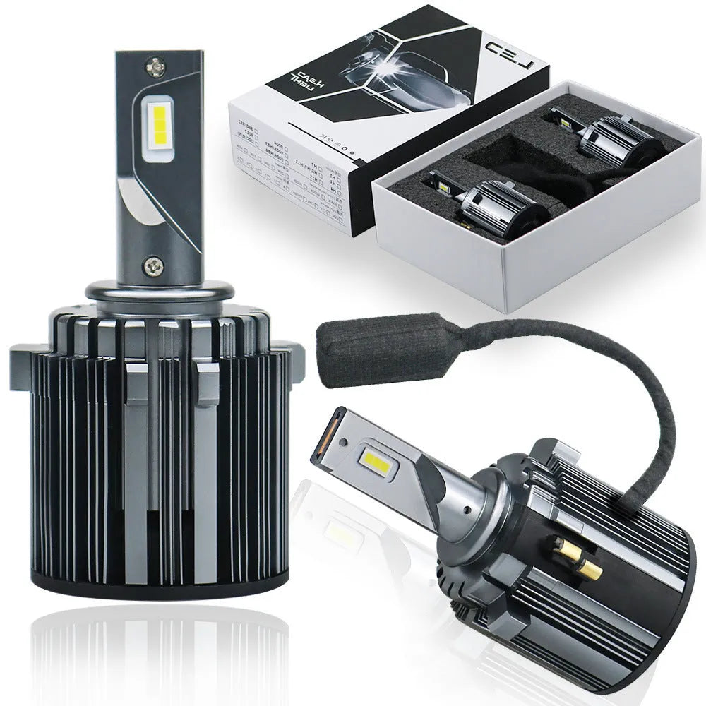 Volkswagen Golf 7 LED low beam headlight bulb with aviation aluminium alloy heatsink