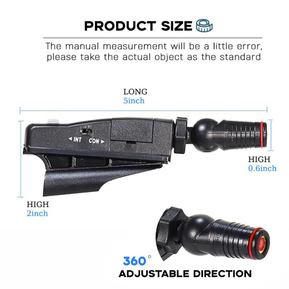 Black golf laser aiming sight instrument for putting practice alignment training