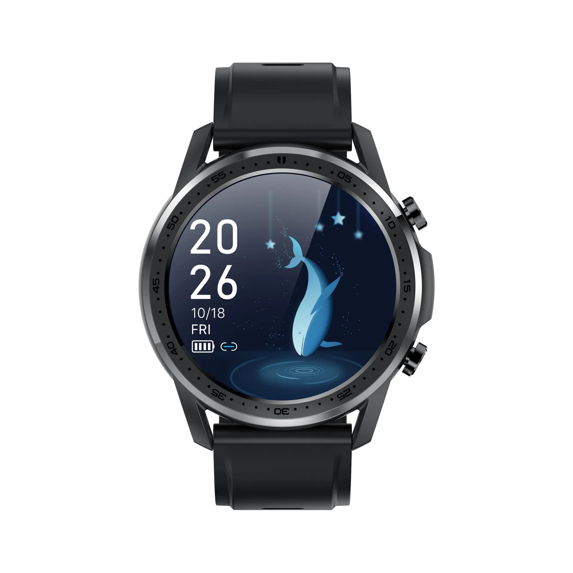 Youth2 smart bracelet with body temperature monitoring on a wrist, showing its 1.3-inch screen and zinc alloy case.