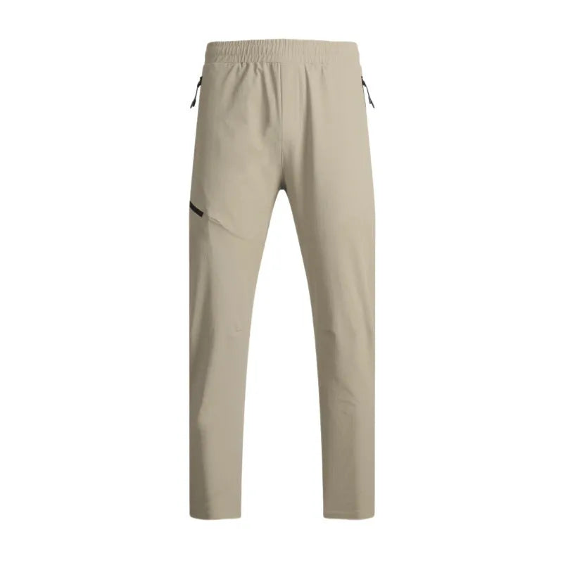 Men's waterproof quick-drying nylon workout trousers in Army Green colour