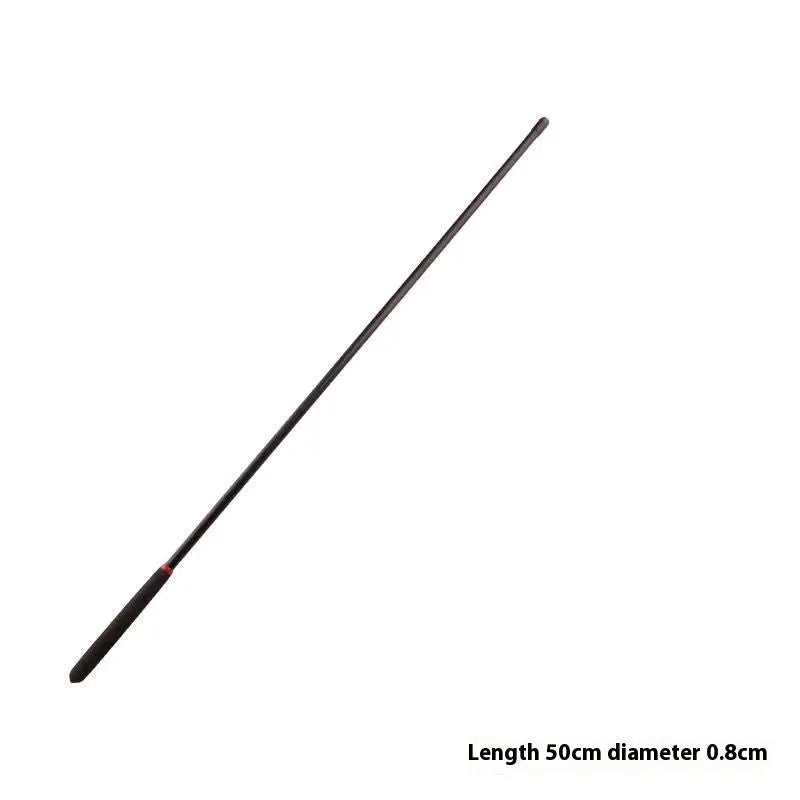 Resin measuring tape pointer with finger grip slots and engraved measurement markings