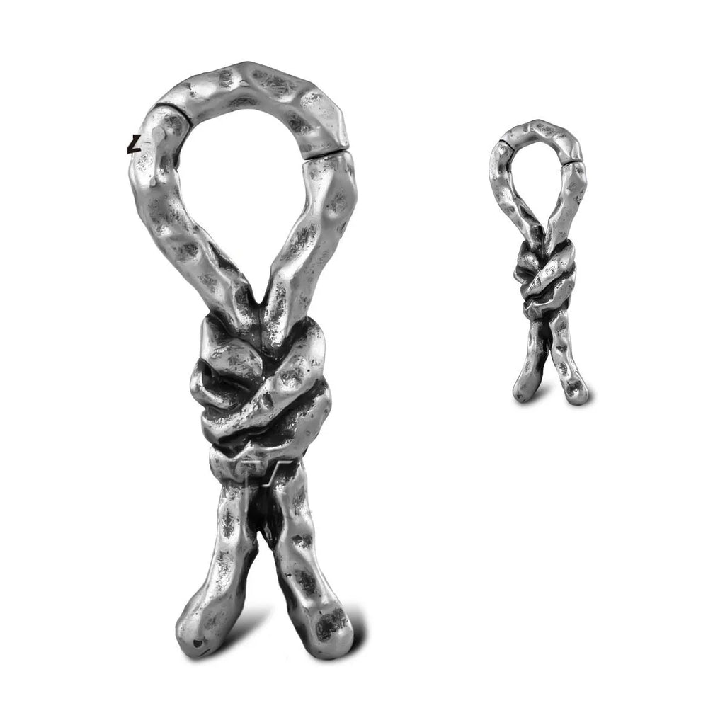Copper bending and connecting piercing earrings for auricle placement with 4mm specification