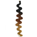 Wine red big wave synthetic hair extension 24 inches long with matte finish