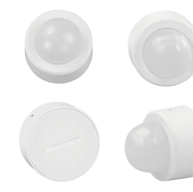 White infrared body sensor with ZigBee 3.0 wireless connectivity for home security