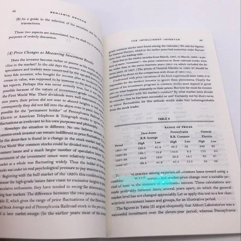 Hardback book The Intelligent Investor by Benjamin Graham with Jason Zweig commentary