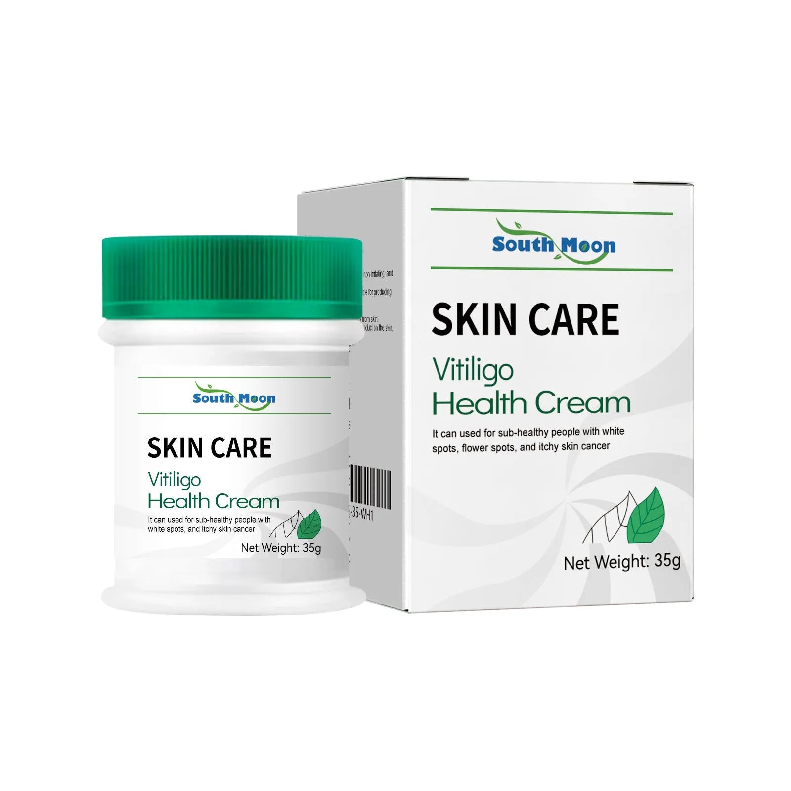 35g tube of body care cream for skin cleansing and moisturising to address orange peel tissue