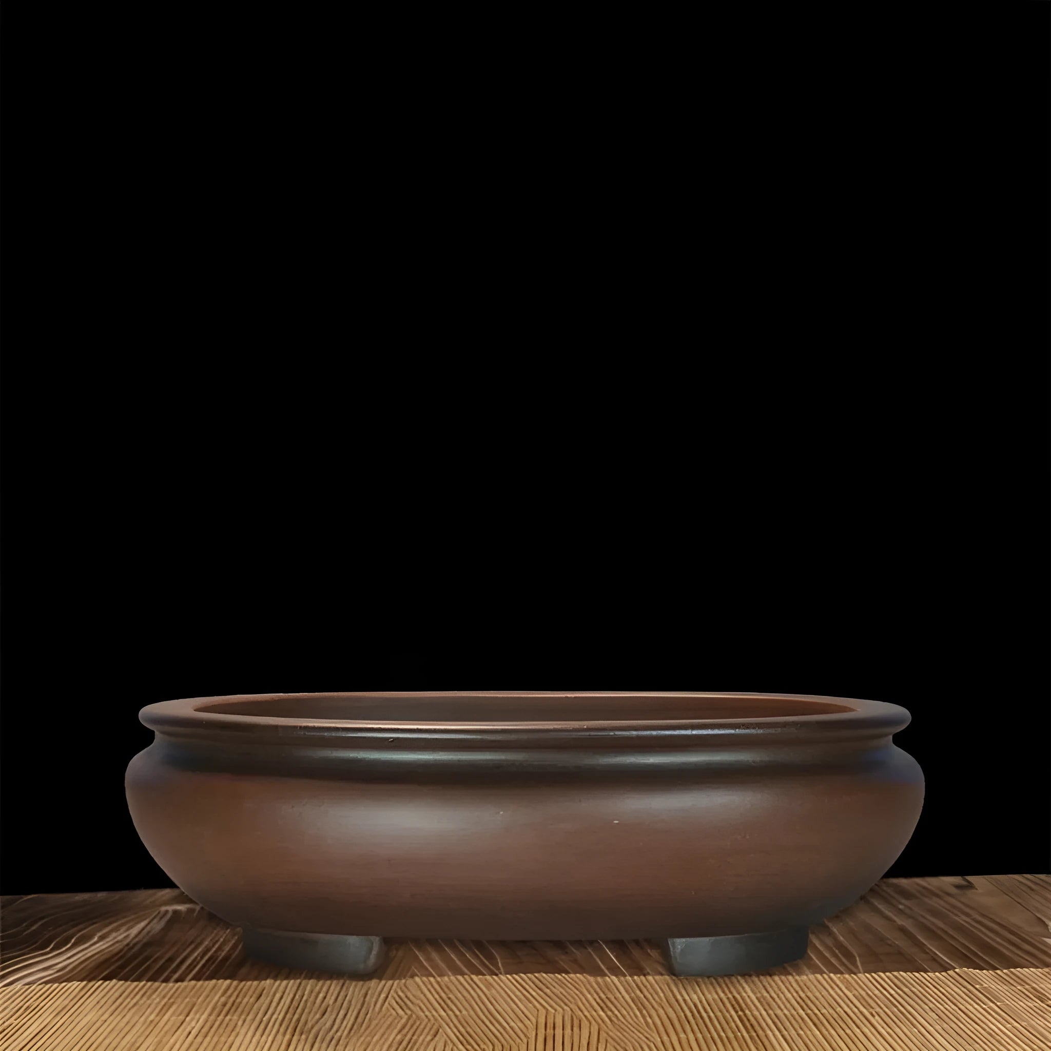 Purple sand indoor desktop flowerpot measuring 58x47x18cm with classical handmade design