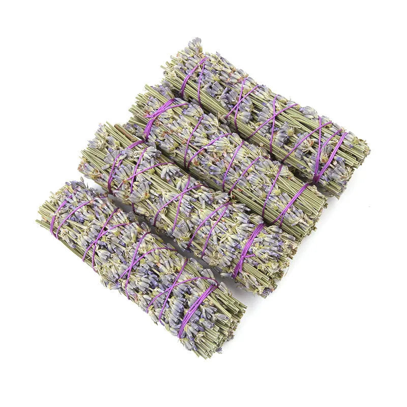 4-inch natural dried flower aromatherapy stick with lavender fragrance for home scenting