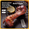 Large, medium, and small size ox bone flavour molar rod dog chew for teeth cleaning and training.